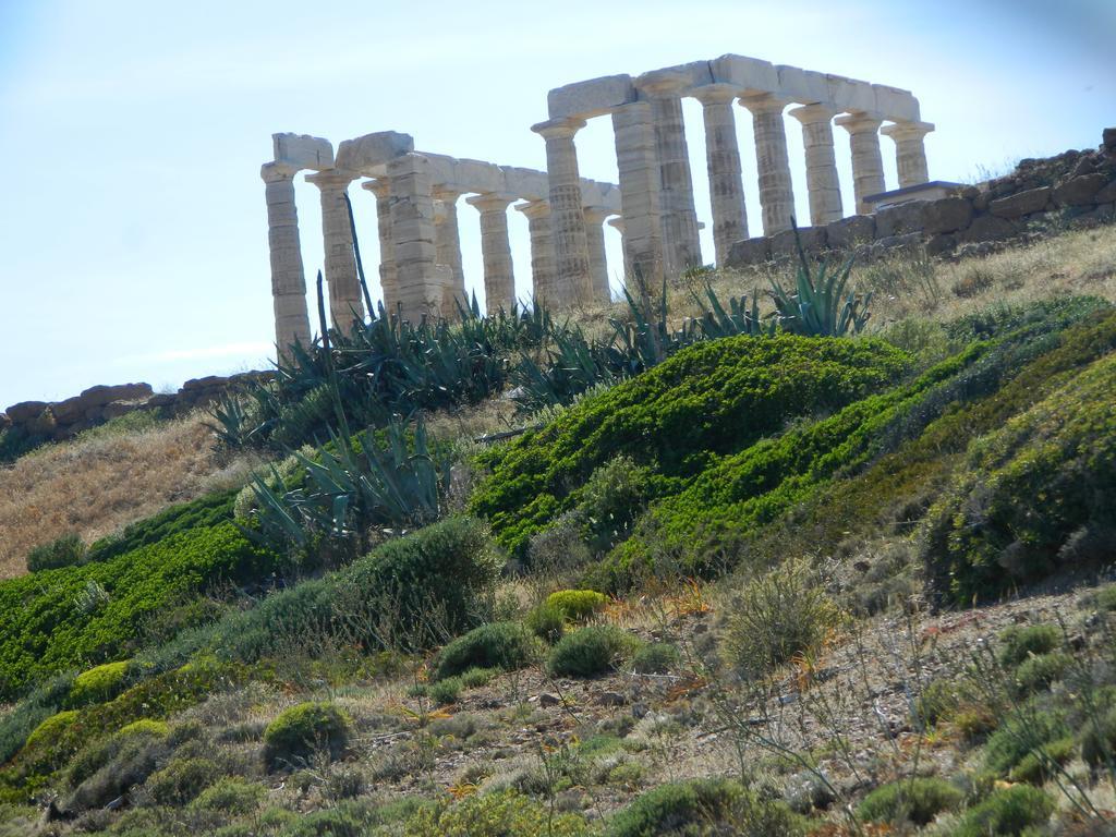 Sounio Palea Heaven Daire Palaiá Fókaia Dış mekan fotoğraf