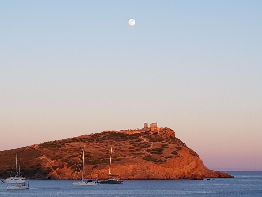 Sounio Palea Heaven Daire Palaiá Fókaia Dış mekan fotoğraf